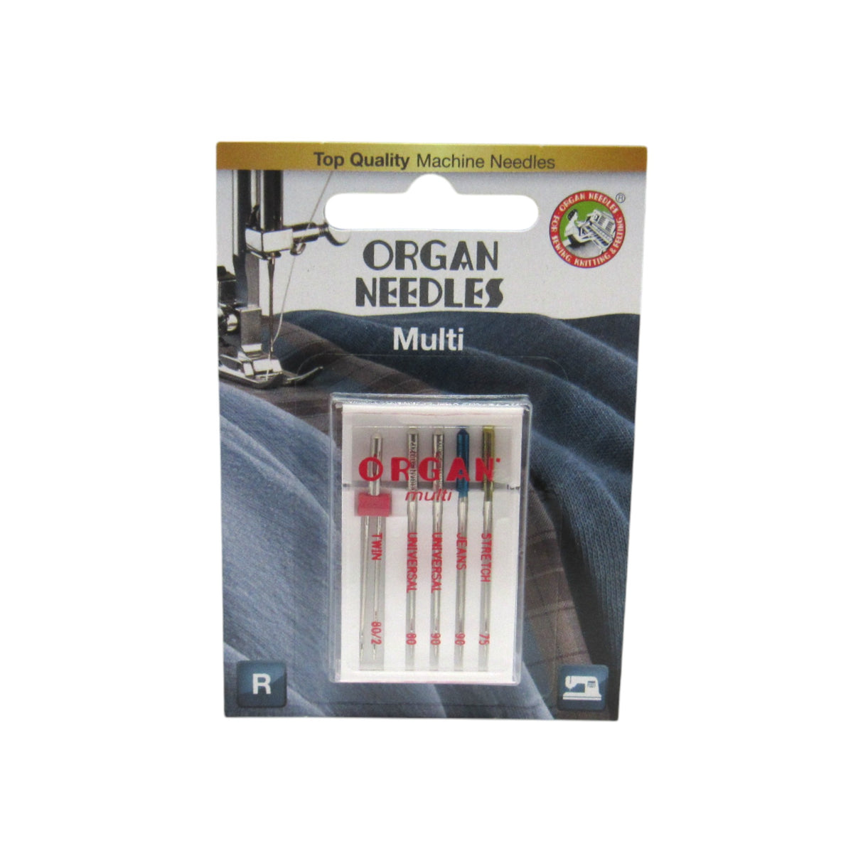 Organ Sewing Machine Needles Sharp Point - 15X1 Blister Pack - Central Michigan Sewing Supplies