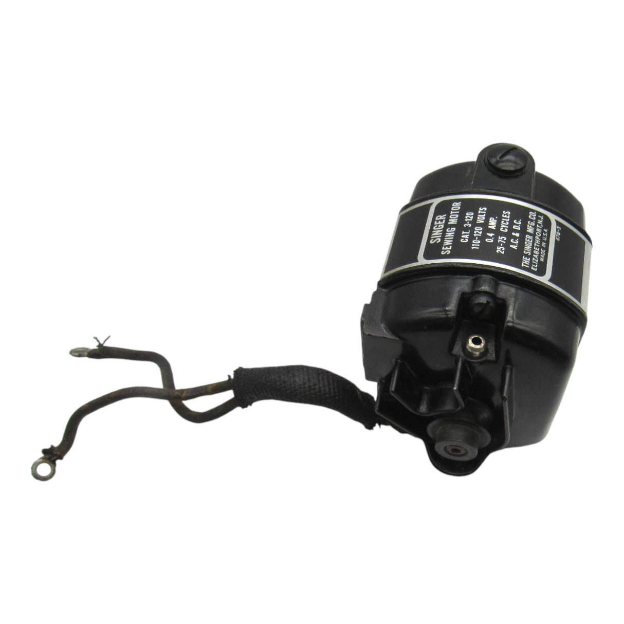 Singer Model 221 Featherweight Motor 100-110V 0.4 AMP cat 3-120 - Central Michigan Sewing Supplies