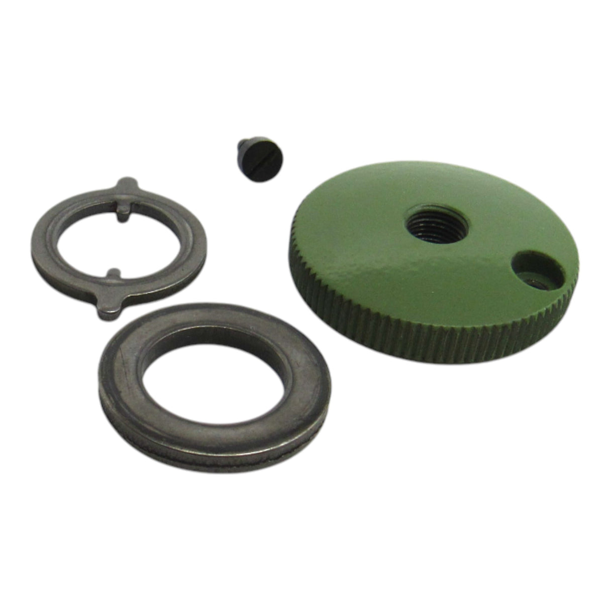 Stop Motion Knob, Washer and Set Screw - Fits Elna Supermatic 722010 - Central Michigan Sewing Supplies