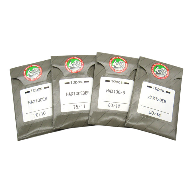 Organ Sewing Machine Needles HAx130EB for Self-Threading Embroidery Machines - Central Michigan Sewing Supplies