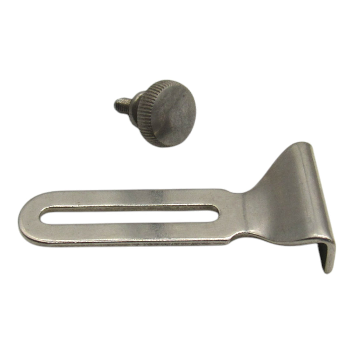 Vintage Original Cloth Guide & Thumb Screw - Singer Part # 25527 - Central Michigan Sewing Supplies