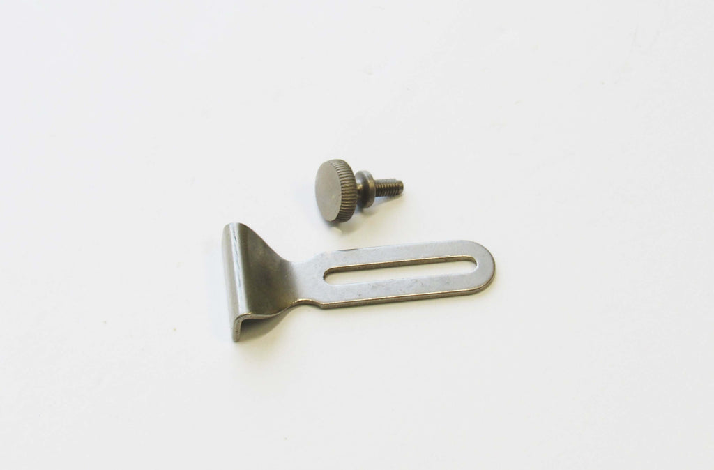 Vintage Original Singer Cloth Guide & Thumb Screw Will Fit Models 15, 27, 28, 66, 99, 201, 221