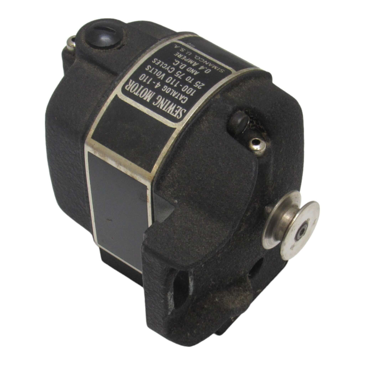 Vintage Original Singer Motor - Fits Model 66-8 - Central Michigan Sewing Supplies