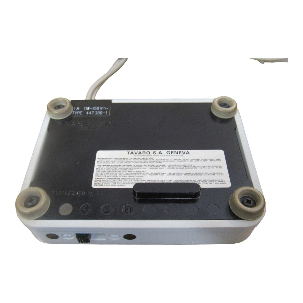 Original Elan Sewing Machine Foot Control with Cord Two Speed - Part # 447300-1 - Central Michigan Sewing Supplies