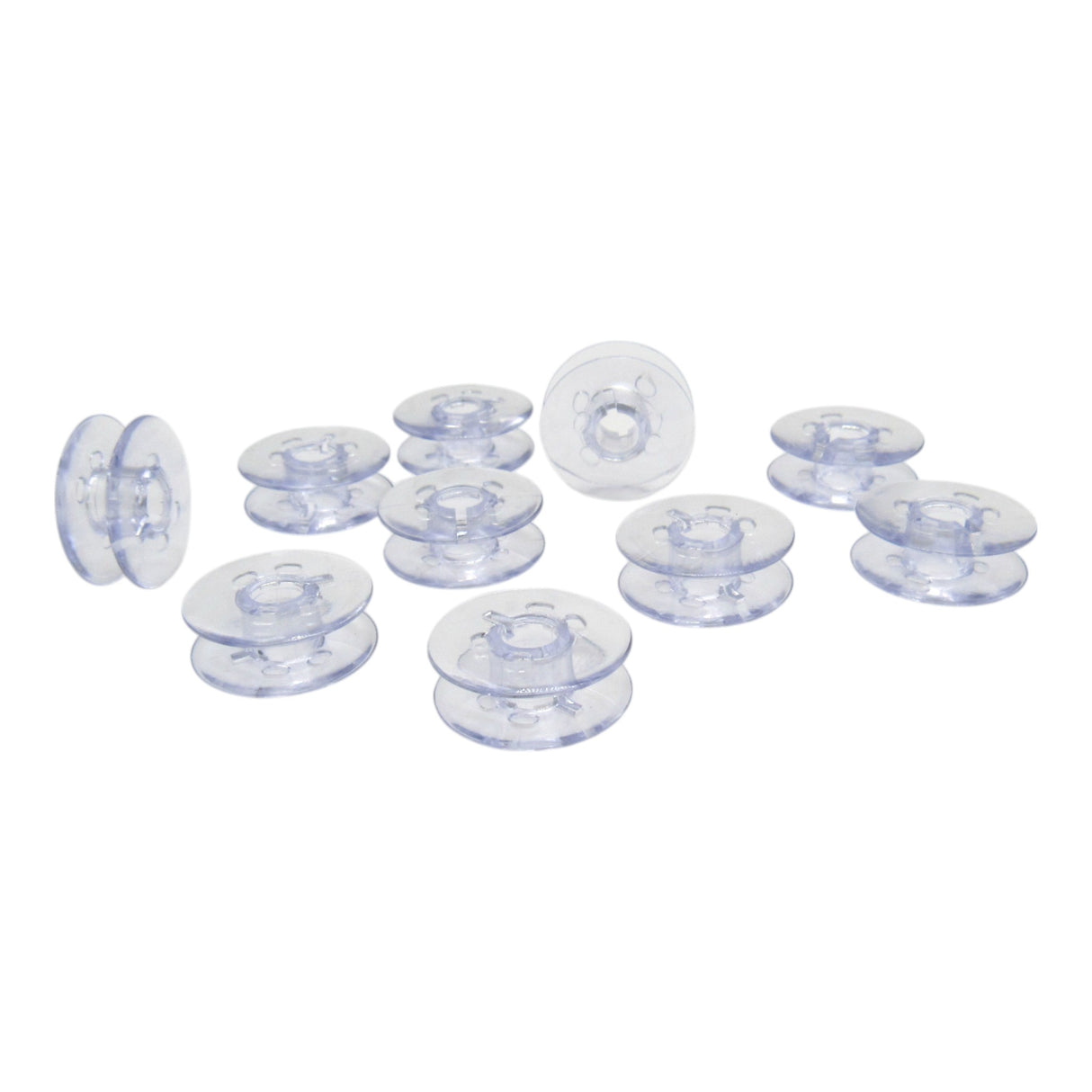 (10) Plastic Bobbins- Pfaff Part # 9033P - Central Michigan Sewing Supplies