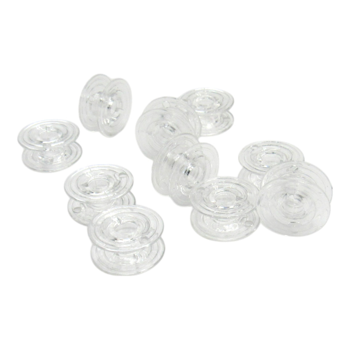 (10) Plastic One Piece Bobbins- Brother Part # 136492-001 - Central Michigan Sewing Supplies