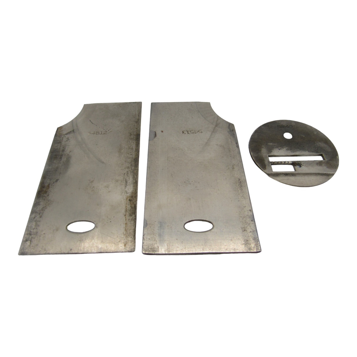 Vintage Original Singer Bobbin Cover Front & Back Fits Models 28 - Central Michigan Sewing Supplies