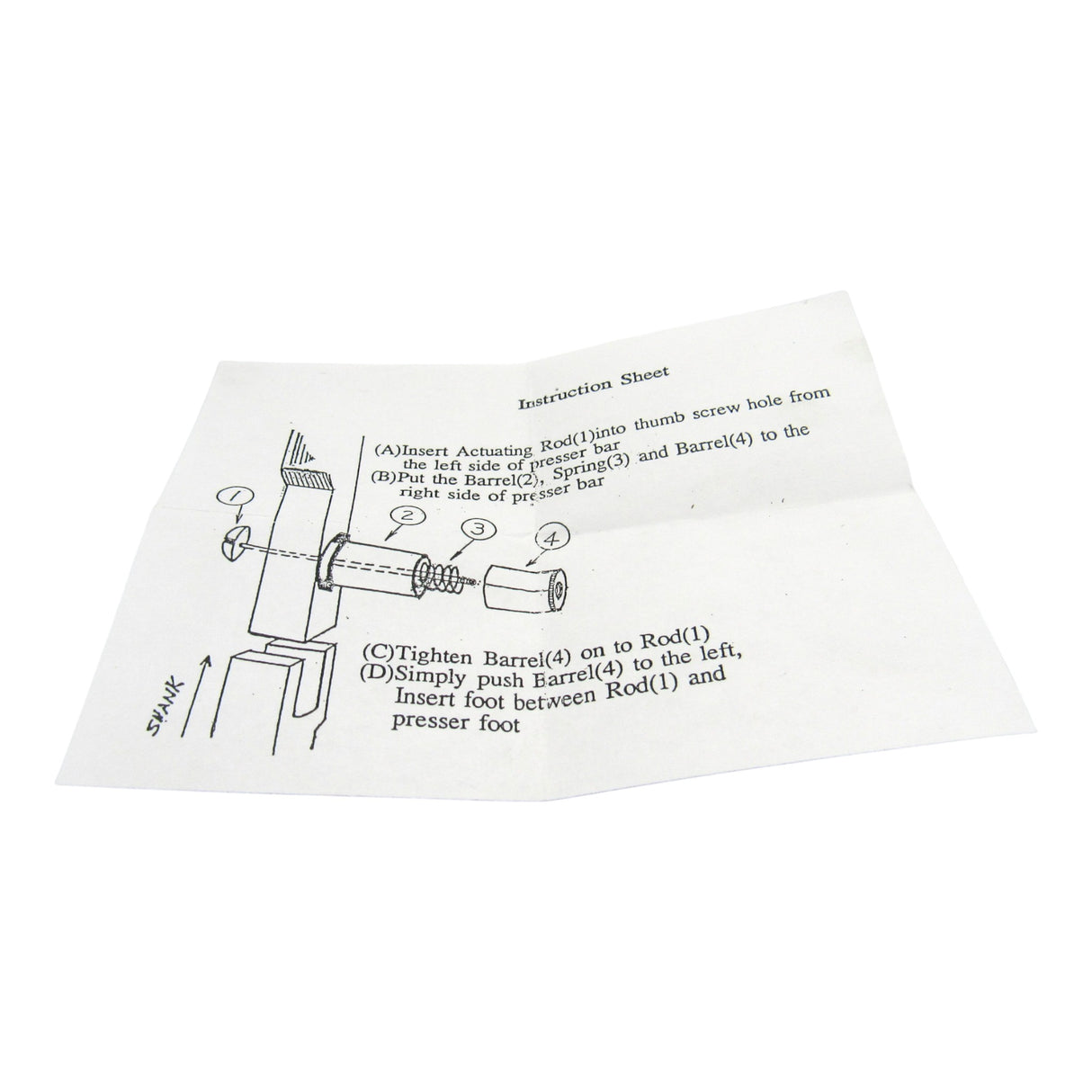 Foot Spring Clamp - Part # P60555 - Central Michigan Sewing Supplies