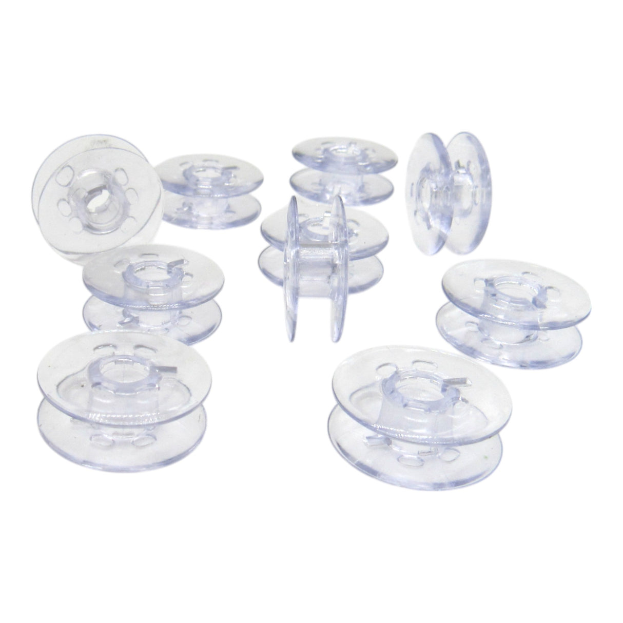 (10) Plastic Bobbins- Pfaff Part # 93-040970-45 - Central Michigan Sewing Supplies