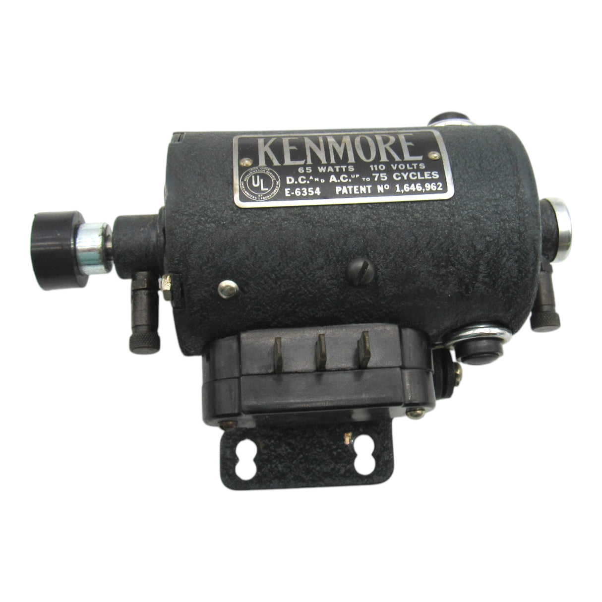 Kenmore Sewing Machine Motor # E-6354 - 117 Series Rotary - Central Michigan Sewing Supplies