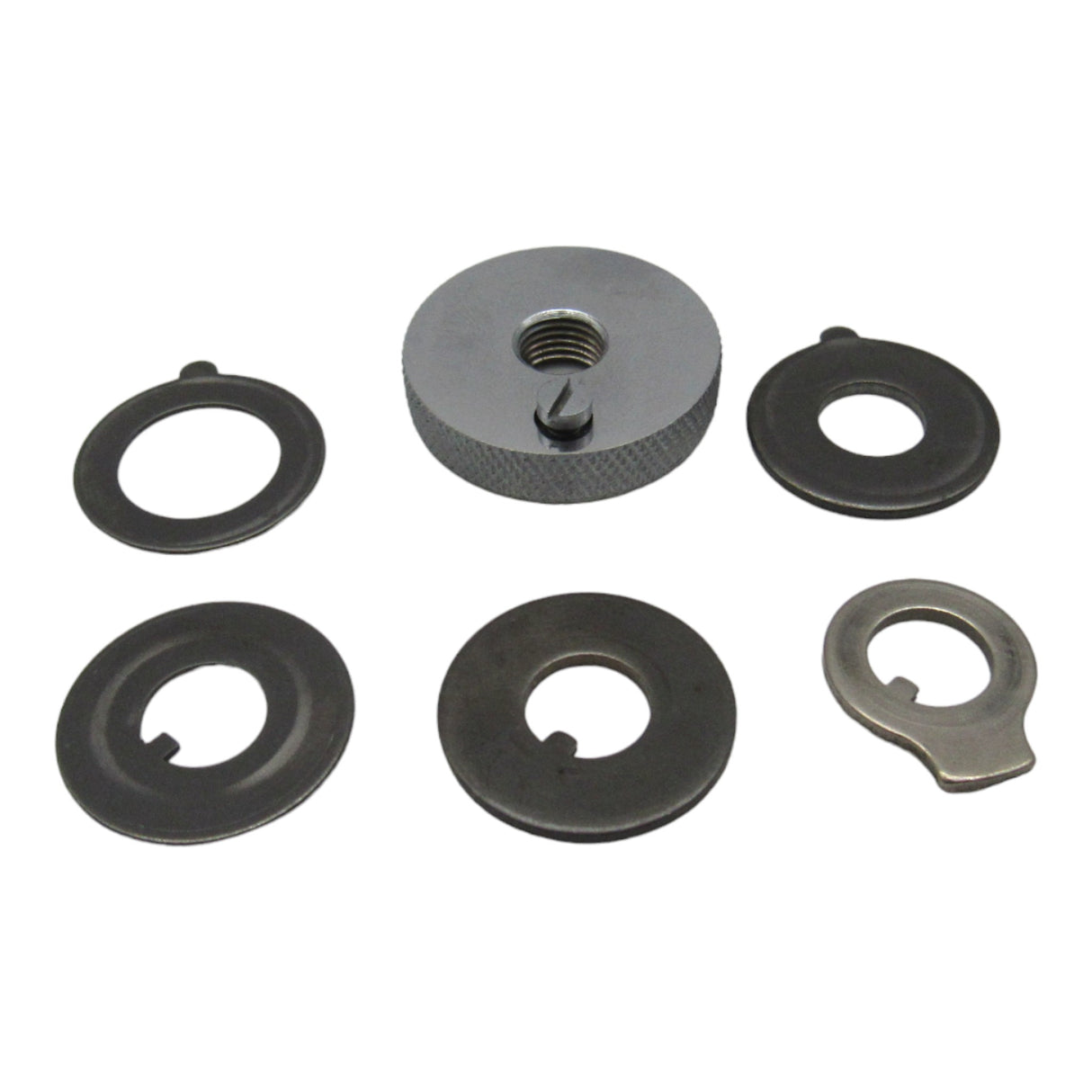 Vintage Original Singer Model 101 Stop Motion Knob, Set Screw & Washers - Central Michigan Sewing Supplies