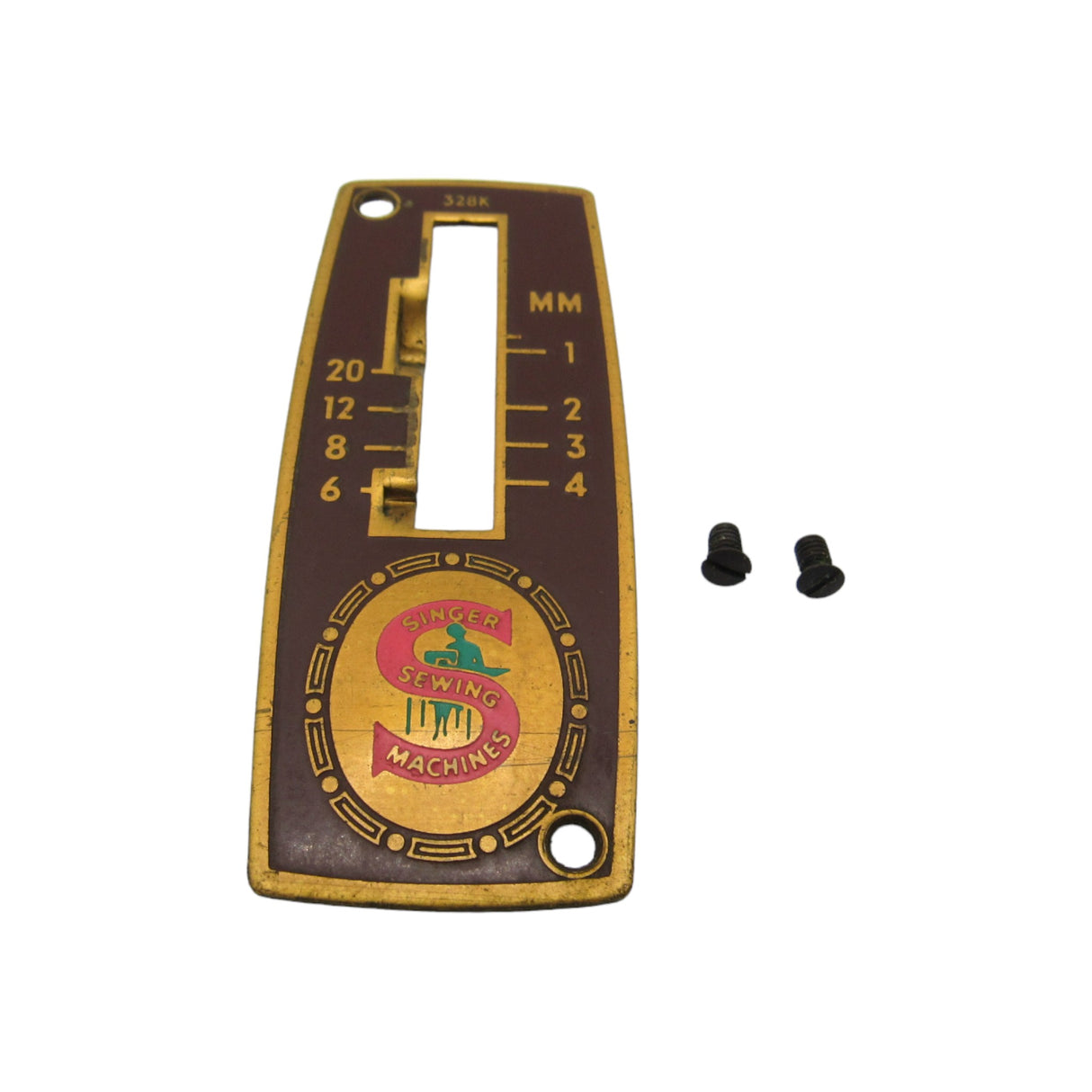 Original Singer Front Cover Plates Fits Models 328, 328K - Central Michigan Sewing Supplies