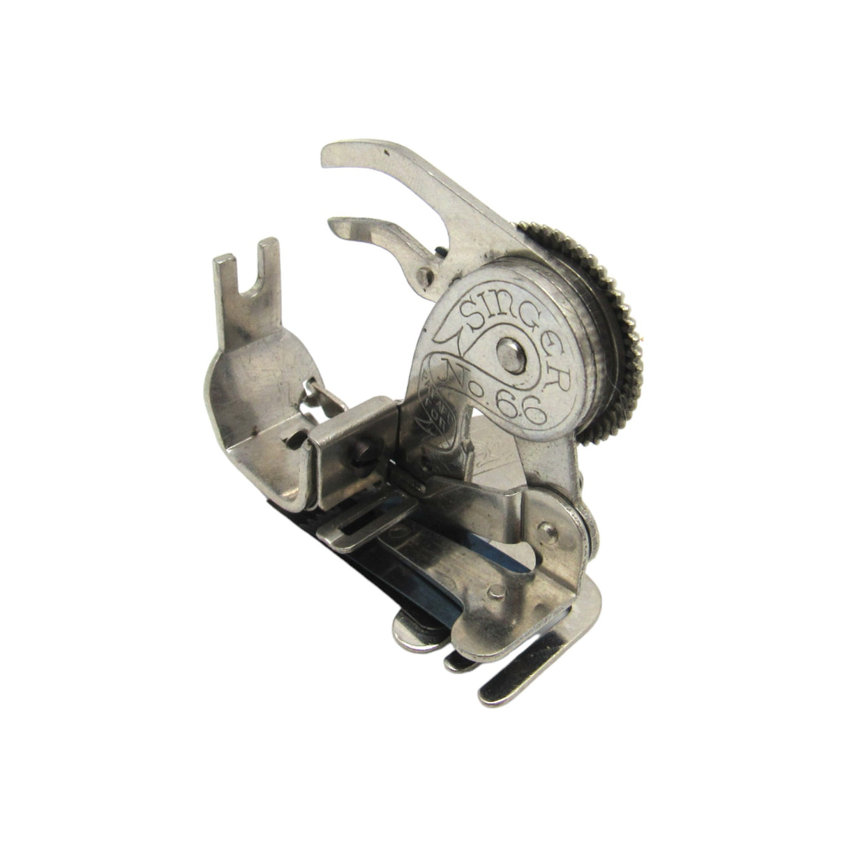 Vintage Singer Sewing Machine Back Clamping Ruffler No. 66 - Fits Model 66-1 - Central Michigan Sewing Supplies