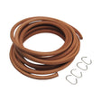 Industrial Sewing Machine Leather Belt Available in 3/16", 1/4", 5/16", 11/32" diameter - Central Michigan Sewing Supplies