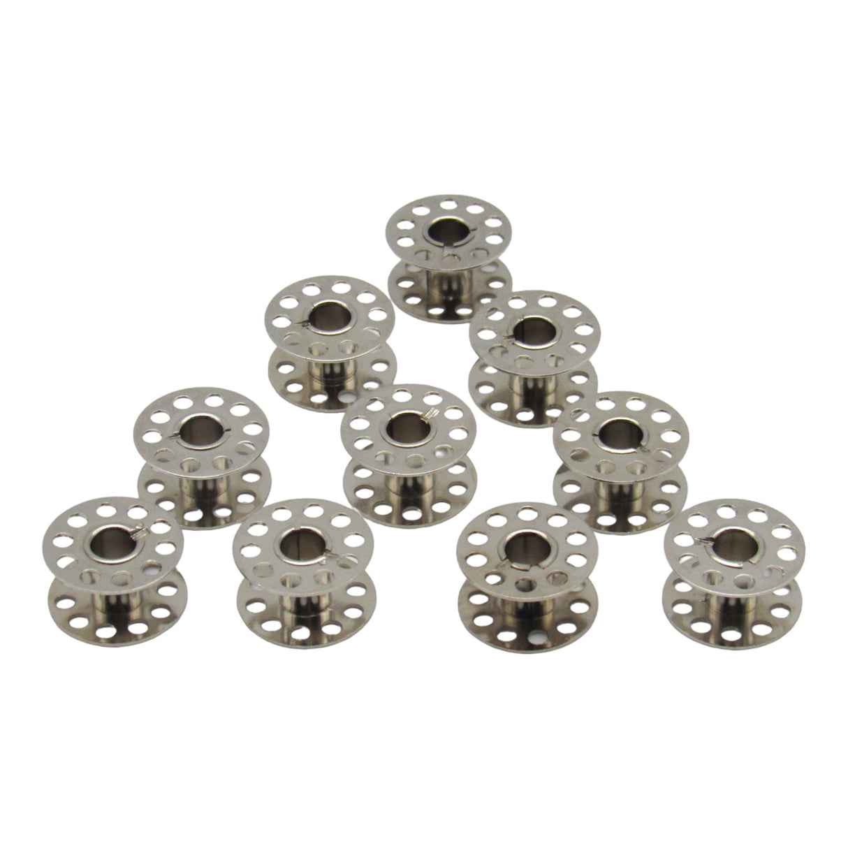 10 Class 15 Metal Bobbins - Part # 2518T - Central Michigan Sewing Supplies