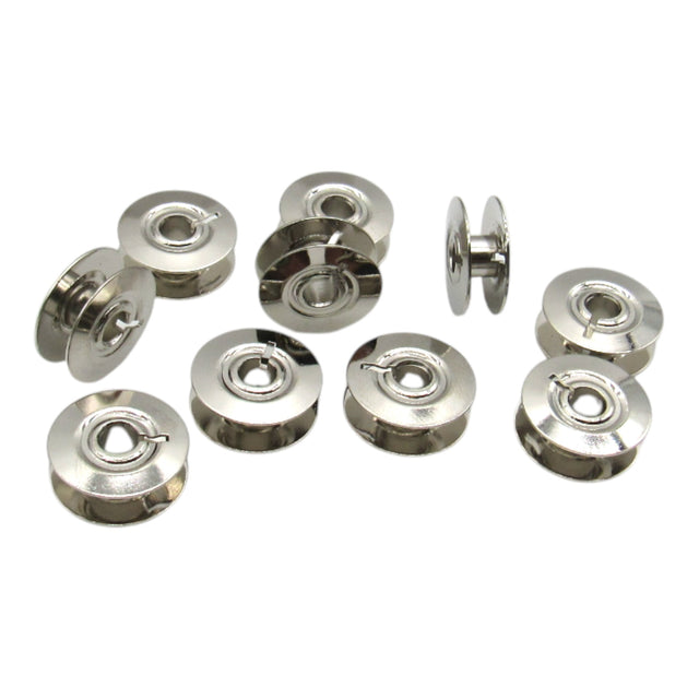 10 Metal Bobbins - Pfaff Part # 9033NS - Central Michigan Sewing Supplies
