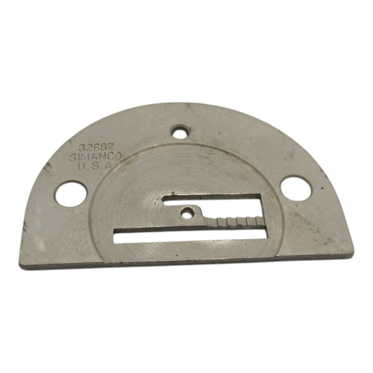 Original Singer Needle Plate Part # 32602 for Models 66 and 99 - Central Michigan Sewing Supplies