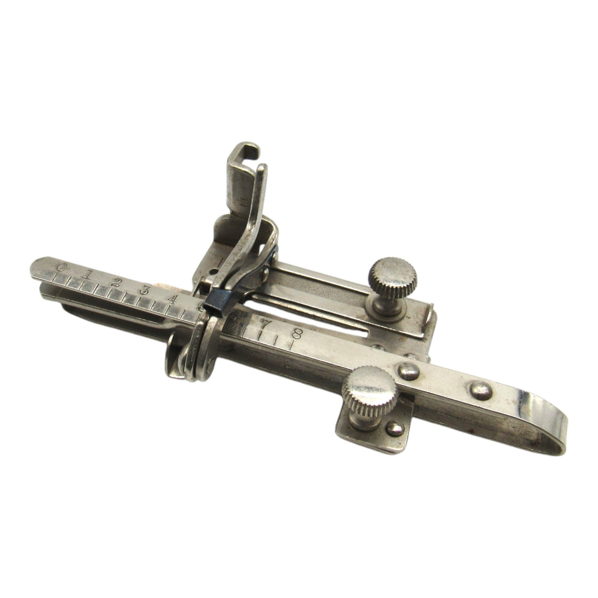 Original Singer Low Shank Tucker Attachment # 36583 Fits Models 27, 28, 15, 66, 99, 201, 221, 222, - Central Michigan Sewing Supplies