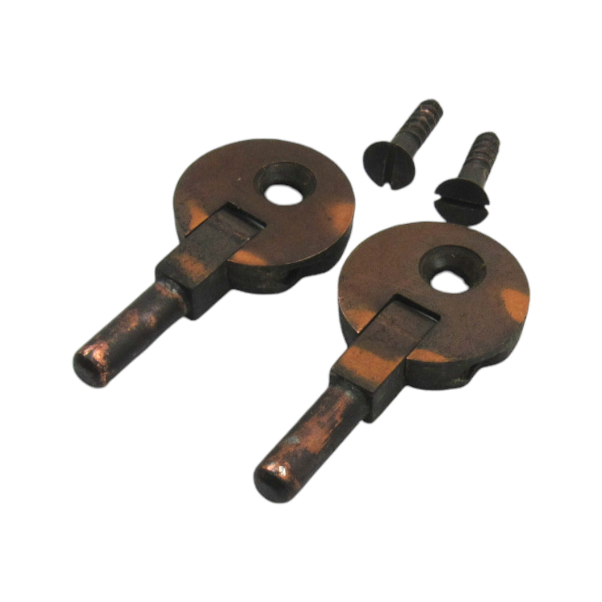 Vintage Singer Cabinet Hinges with Screws - Central Michigan Sewing Supplies