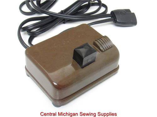 NECCHI Sewing Machine Foot Control With New Cord - Central Michigan Sewing Supplies