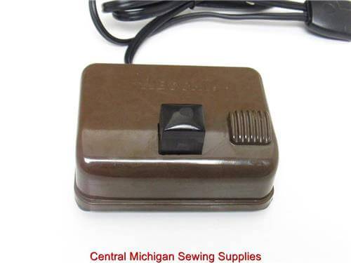 NECCHI Sewing Machine Foot Control With New Cord - Central Michigan Sewing Supplies