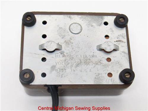 NECCHI Sewing Machine Foot Control With New Cord - Central Michigan Sewing Supplies