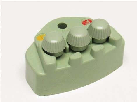 Original Bakelite Receptacle 3 Pin Green - Fits Singer Models 15-125, 319 - Central Michigan Sewing Supplies