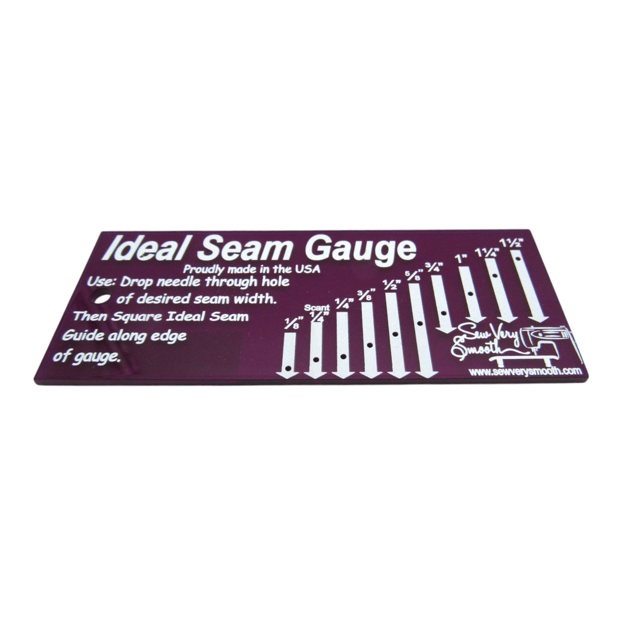 Ideal Seam Guide - Made in USA - Central Michigan Sewing Supplies