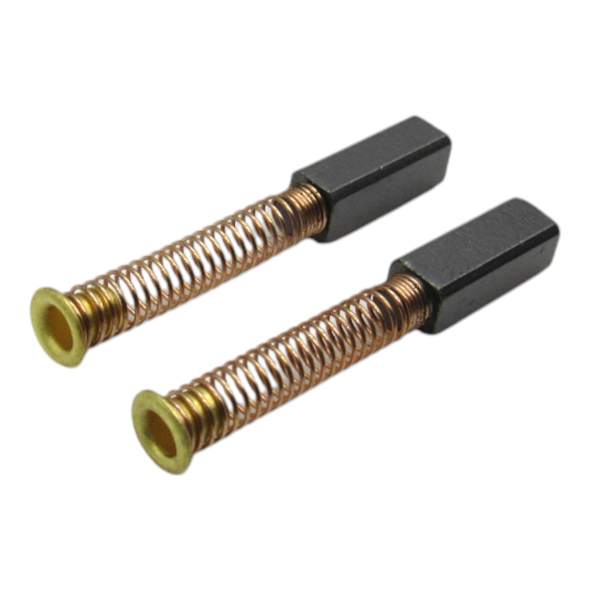 (2) Carbon Motor Brushes with Springs 3.8 mm x 4.2 mm x 13.5 mm - Part # YM4012-P - Central Michigan Sewing Supplies