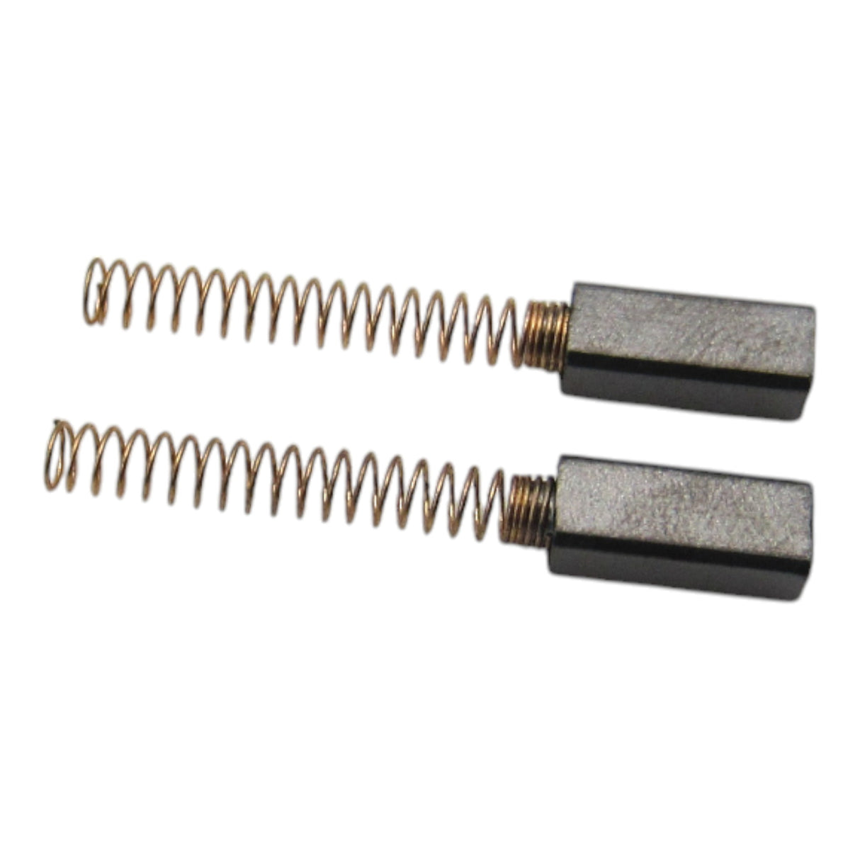 (2) Carbon Motor Brushes Medium Size with Springs 4 mm x 3.5 mm x 13 mm - Part # YM4013-P - Central Michigan Sewing Supplies
