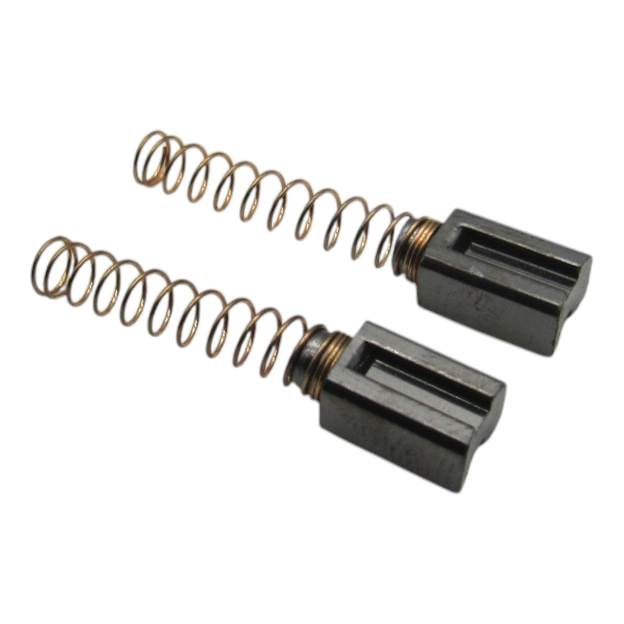 (2) Carbon Motor Brushes with Springs 5mm x 6mm x 11.5mm - Part # YM4016-P - Central Michigan Sewing Supplies