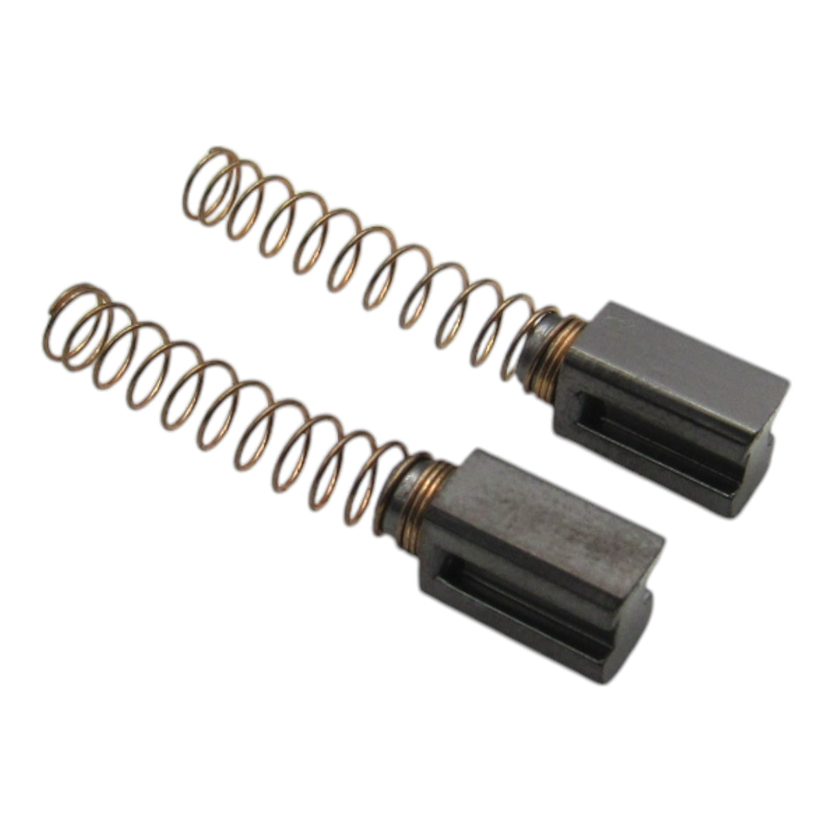 (2) Carbon Motor Brushes with Springs 5mm x 6mm x 11.5mm - Part # YM4016-P - Central Michigan Sewing Supplies