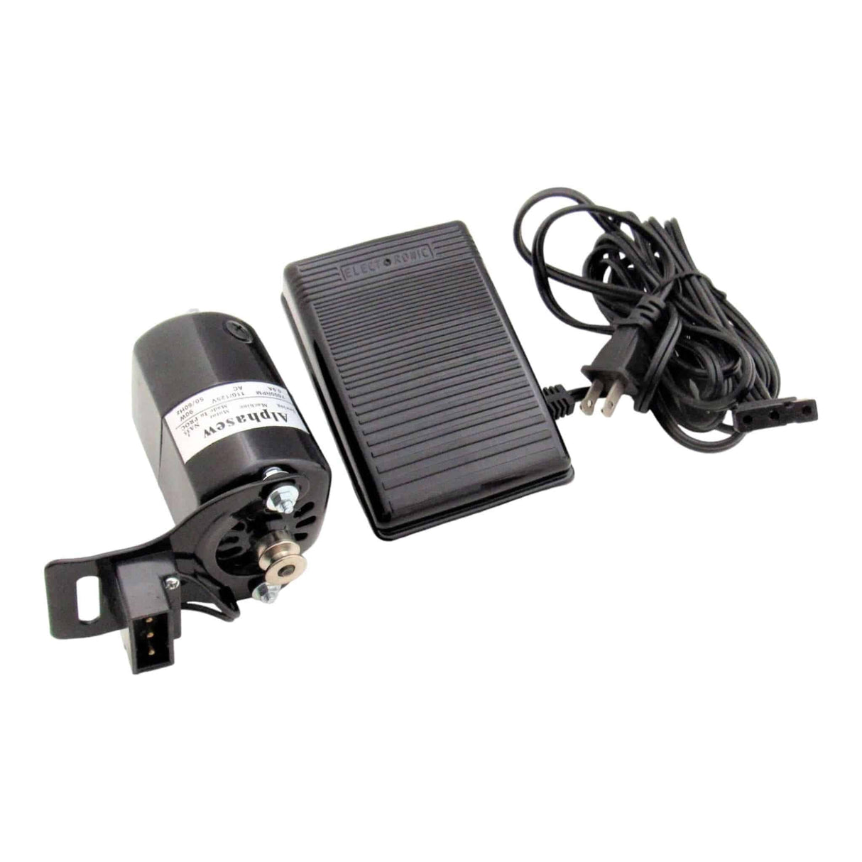 Alphasew Sewing Machine Motor with Electronic Control .9-amp K-Bracket 7000 RPM #EM190 - Central Michigan Sewing Supplies