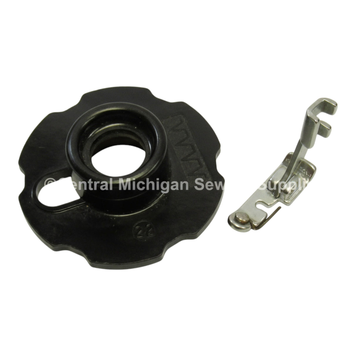 Original Singer Stitch Cam # 22 With Over Edge Foot Fits Model 401, 403, 500, 503, 600 series - Central Michigan Sewing Supplies