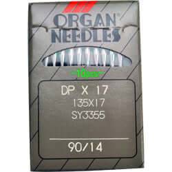ORGAN Sewing Machine Needles Size 90/14