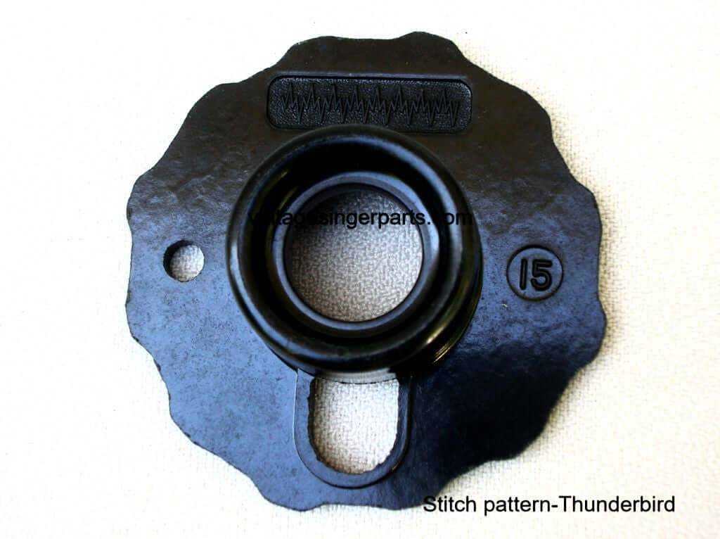 Original Singer Top Hat Cam # 15 Thunderbird 174537 Fits Models 401, 403, 411, 431, 500, 503, 600 series