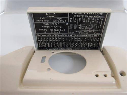 Vintage Original Top Cover - Fits Singer Model 401A - Central Michigan Sewing Supplies