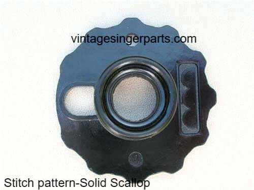 Original Singer Top Hat Cam # 4 Solid Scallop 172190 Fits Models 401, 403, 411, 431, 500, 503, 600 series