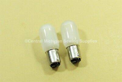 Frosted Light Bulbs (2-pack) - Bernina, Pfaff, Viking # 026367000