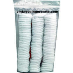 Spool Pin Felt Pads 100 ct 3 mm Thick Red or White #8879 - Central Michigan Sewing Supplies