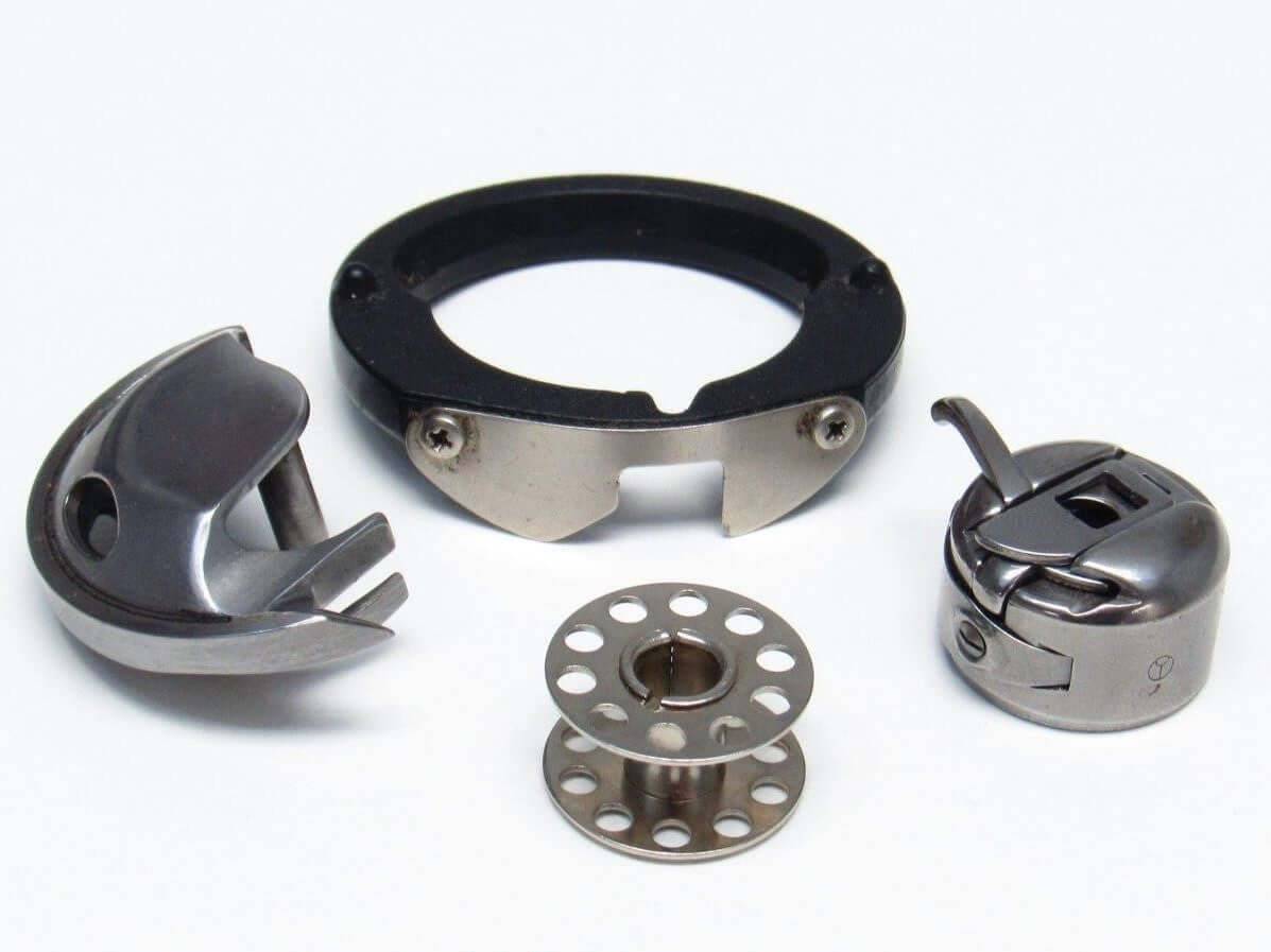 Vintage Original Montgomery Ward Bobbin Case, Hook & Race Fits Models UHT J1460, UHT J1950 - Central Michigan Sewing Supplies