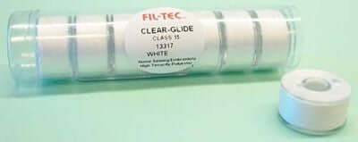 Prewound Bobbins - Class 15 - Polyester - White - Central Michigan Sewing Supplies