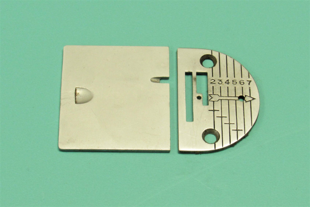 Vintage Original Singer Bobbin Cover & Needle Plate Fits Model 192 - Central Michigan Sewing Supplies