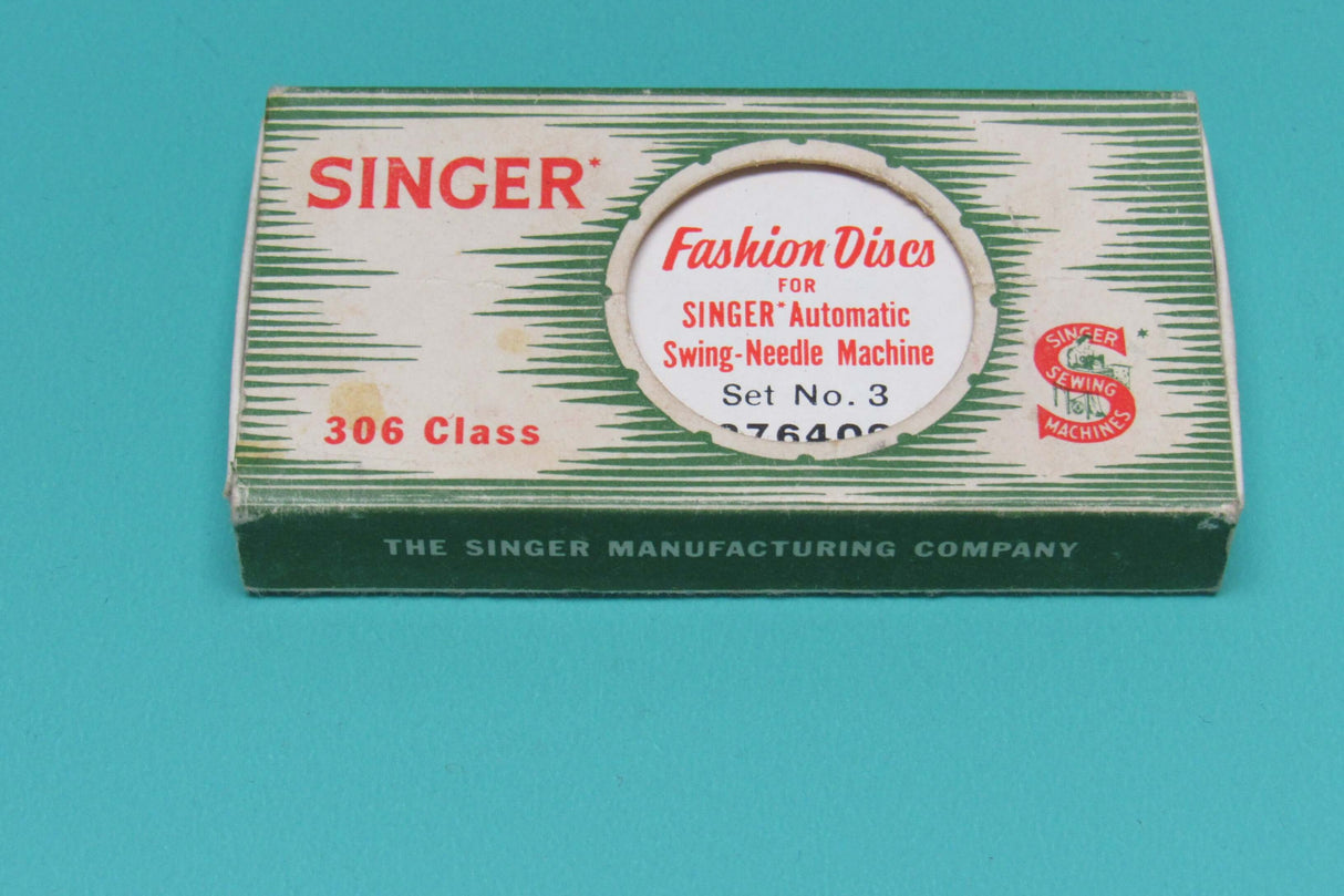 Original Singer Fashion Disc #3 - Fits Models 206, 306, 319 - Central Michigan Sewing Supplies