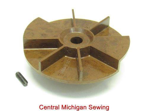 Vintage Original Motor Pulley - Fits Singer model 328 - Central Michigan Sewing Supplies