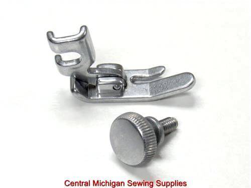 Vintage Original Low Shank Straight Stitch Foot & Thumb Screw - Singer Part # 45321