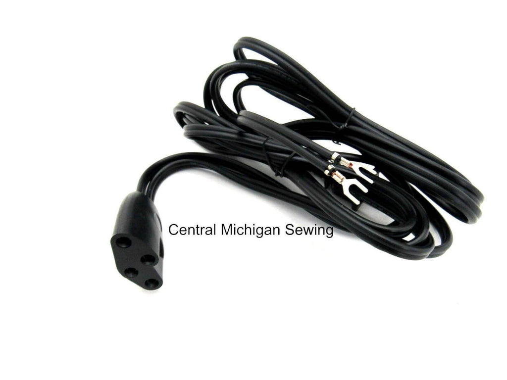 New Replacement Power Cord Fits Necchi 513 Lelia, 534 Supernova Julia, Esperia, Mirella, Supernova & Supernova Ultra.