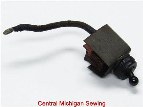 Original Singer Model 221 Light Switch Complete
