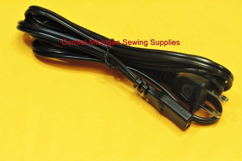 Replacement Power Cord - Part # 653524007 - Central Michigan Sewing Supplies