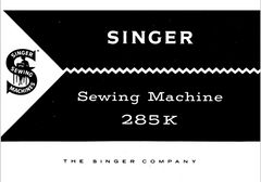 Singer Model 285 Parts